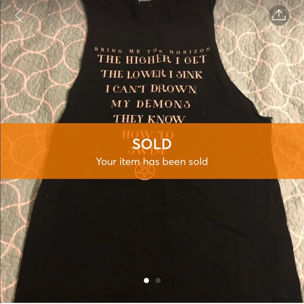 SOLD ON MER.CARI BMTH MUSCLE TEE